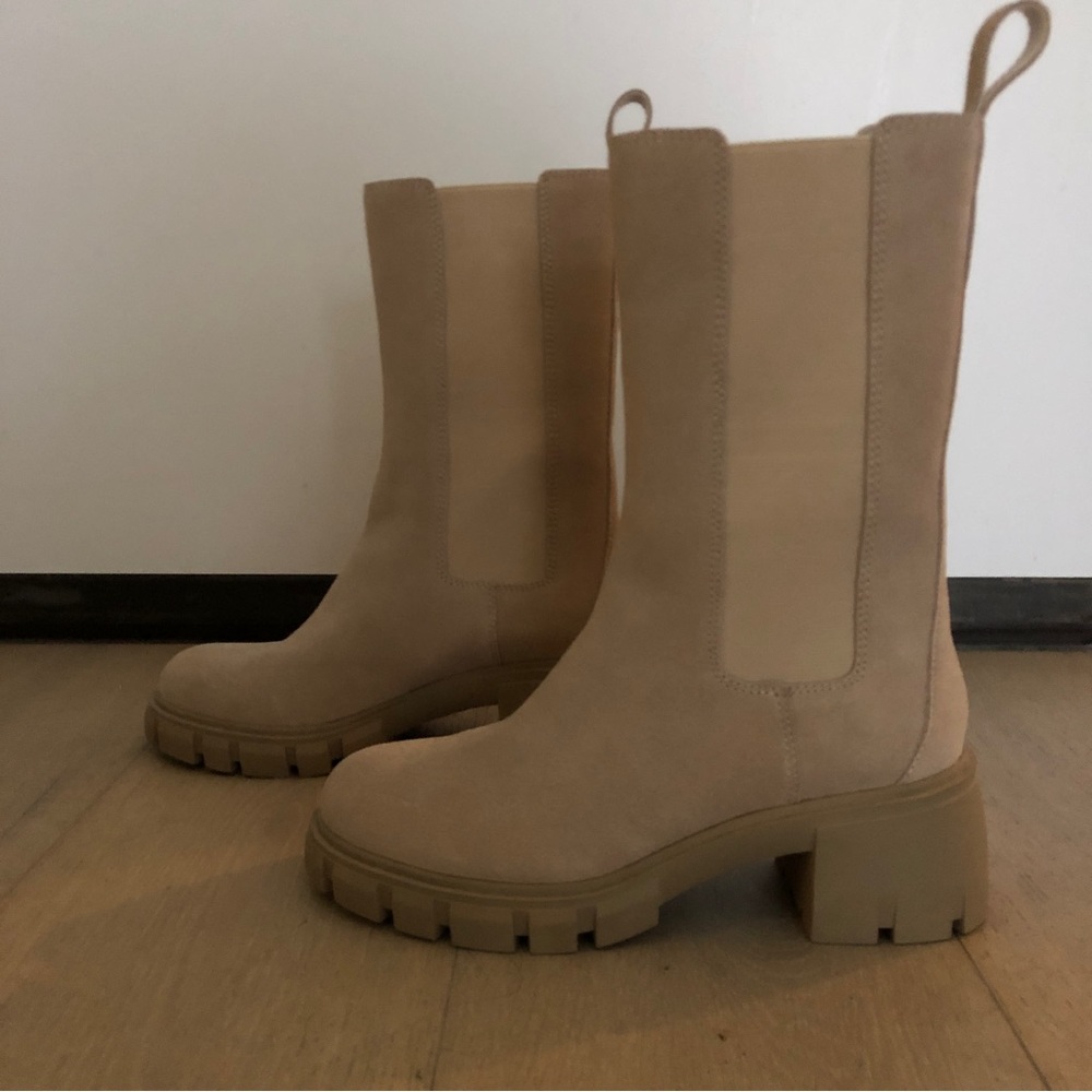 Steve Madden Tan Ankle Boots